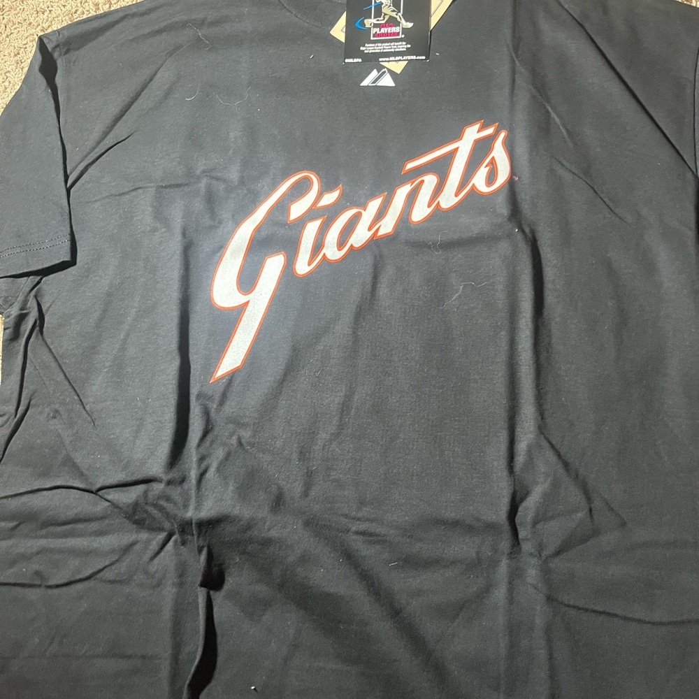 MLB Giants Black Tee